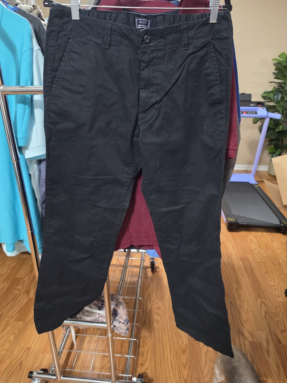 GAP Men’s Black Chino Pants